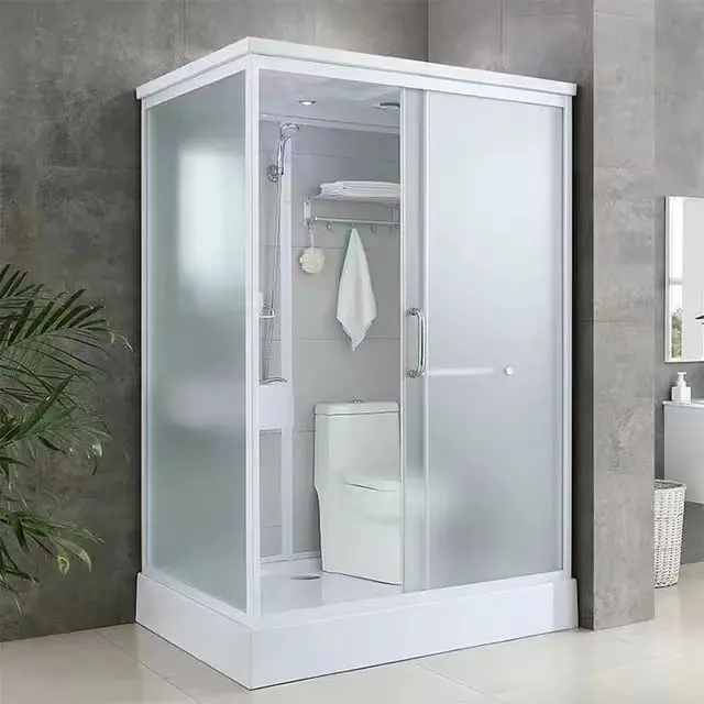 Portable Luxury Building Standing Showers Prefabricated Modular Portable Shower Rooms Small Portable Hotel Bathroom Unit