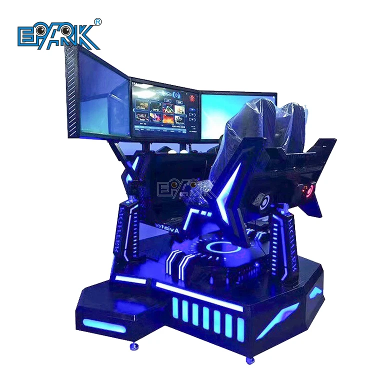 Three Screen 9d Vr Simulator Racing Car Amusement Arcade Racing Car Racing Simulator