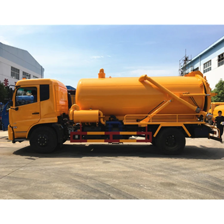  Китайская фабрика прямые продажи dongfeng канализационный грузовик 10 куб. М вакуумный для