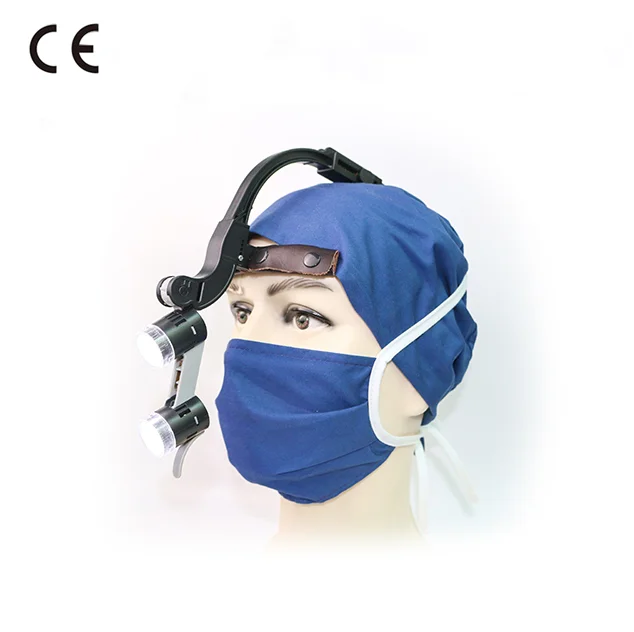 Anniversary celebration JD-8802 surgical headlight vet operation headlight Double shot shadowless head lamp emergency light
