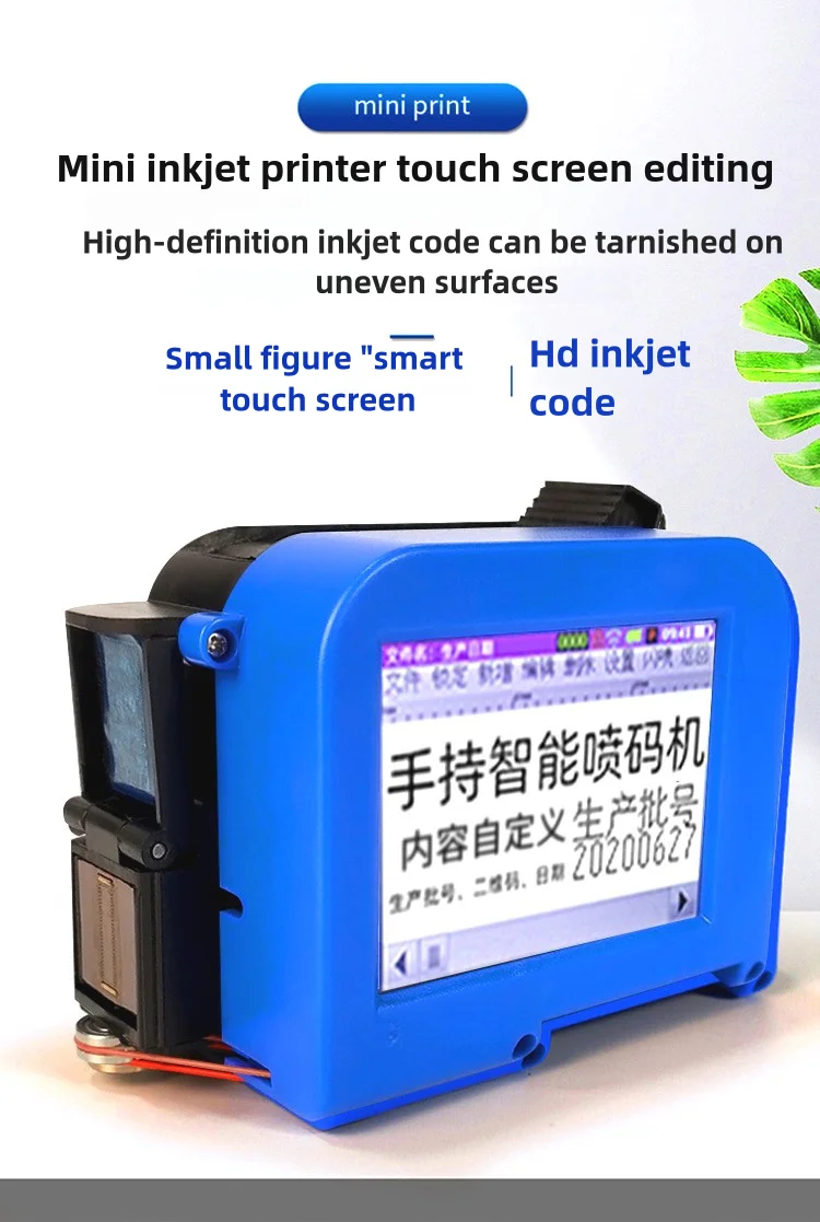 Оптовая продажа от производителя мини-струйные кодеры QR-код и маркировочные машины даты