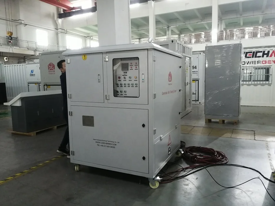 Intelligent Load Bank for Generator Testing AC 1250 kW Electronic Load bank