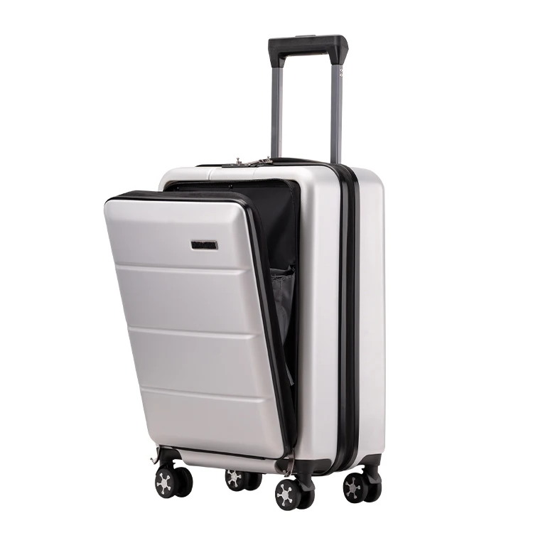 Customized aluminum alloy pull rod box wanxiang wheel ABS+PC business pull rod suitcase 20 inches leisure travel luggage