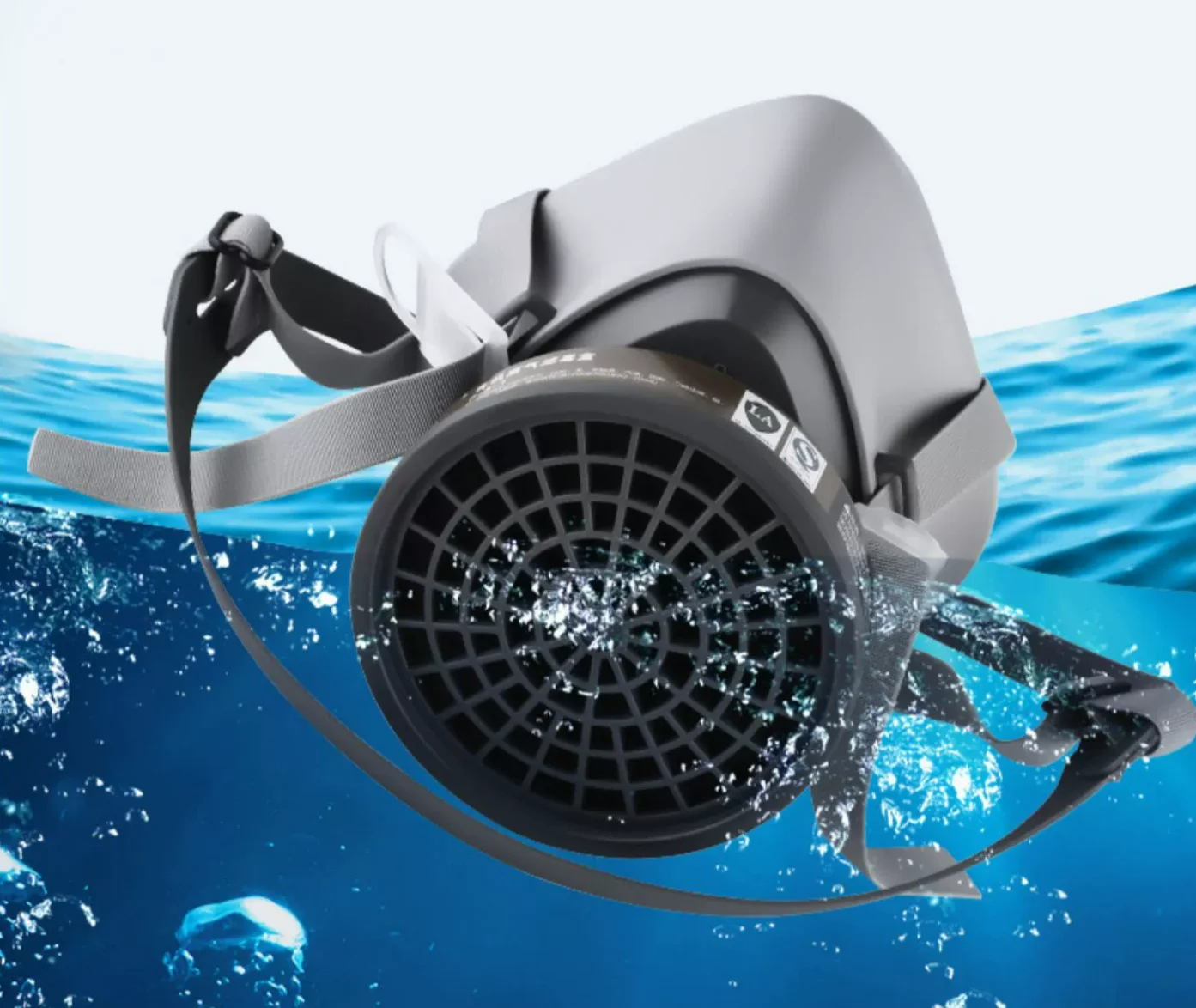 Factory Half Face Gas Mask Chemical Respirator Silicone Silicone Seal Gas Masks For Pesticides