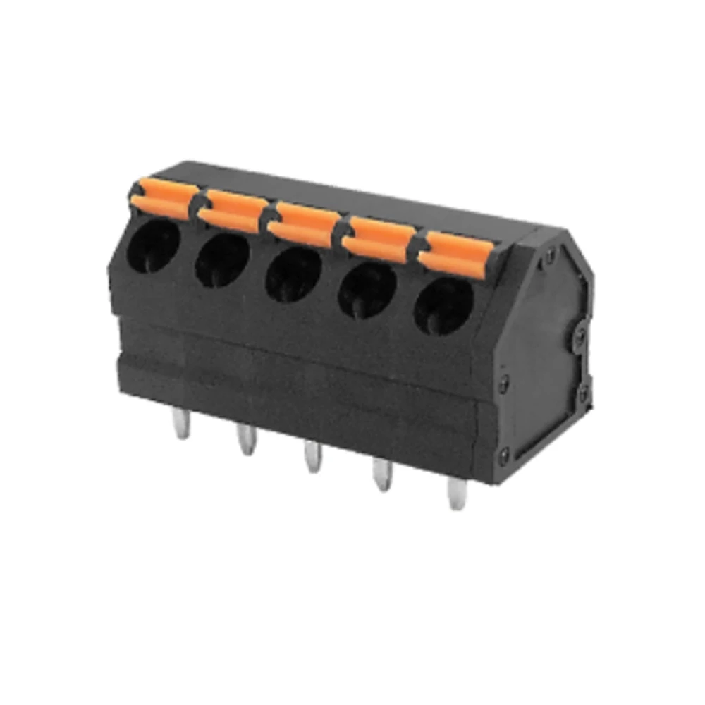 KFM736L-5.0 IDC26 Mini male terminal block breakout board connector PLC relay adapter DIN Rail Mounting Breakout board DG248-5.0