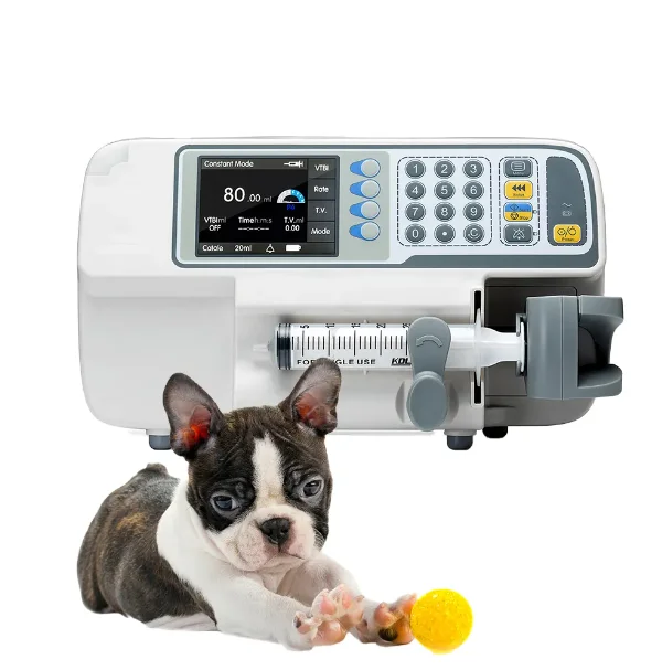 AMAIN Hot Selling Medical Vet Vaccine Machine Syringe Pump Infusion Veterinary Syringe Pump