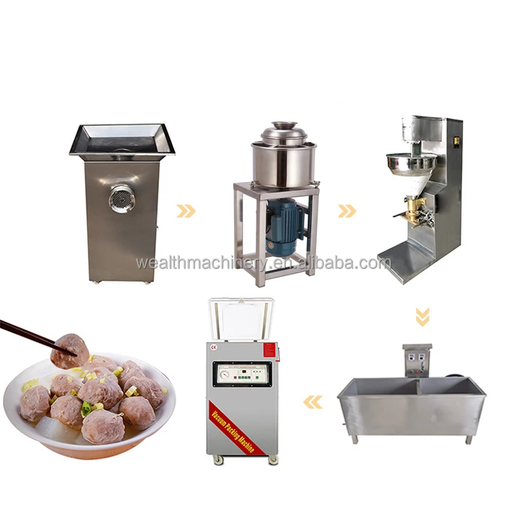 Factory direct sales Meatball Beating Machine fish Meatball Beater beef lamb meat Paste Mixer commercial for sale