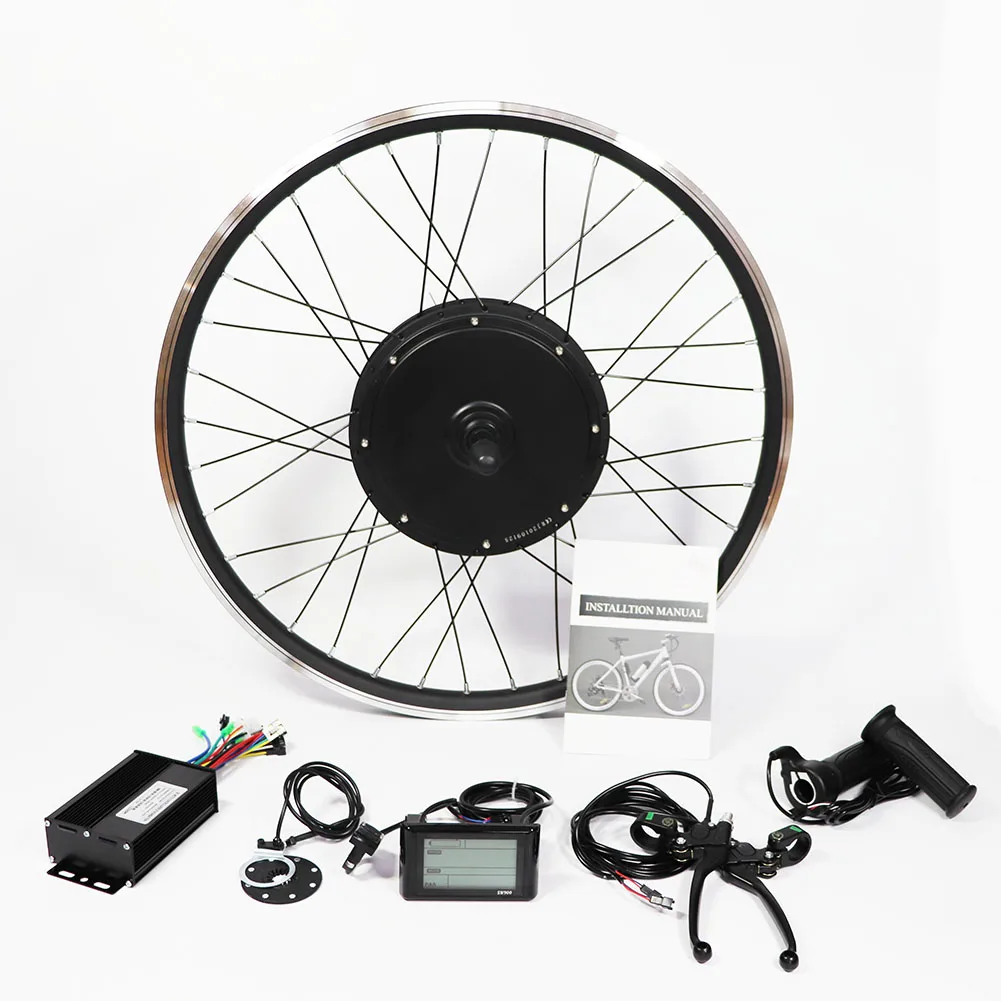 1000w 1500w 2000w hub ebike kit 48v ebike battery kit electric bicycle kit
