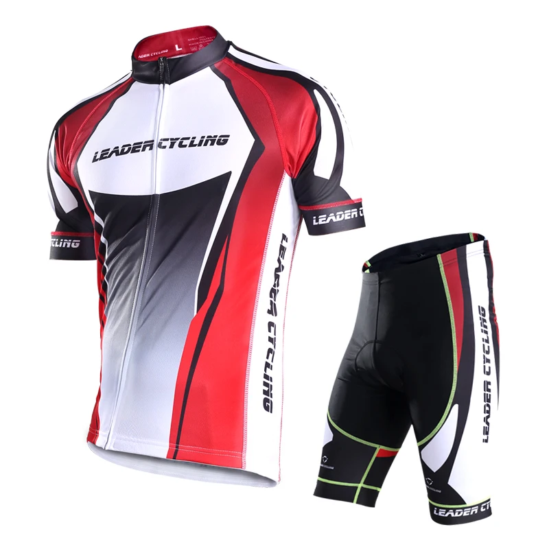 
Cycling sets Jersey bicycle bike uniform short sleeve top and pants OEM 