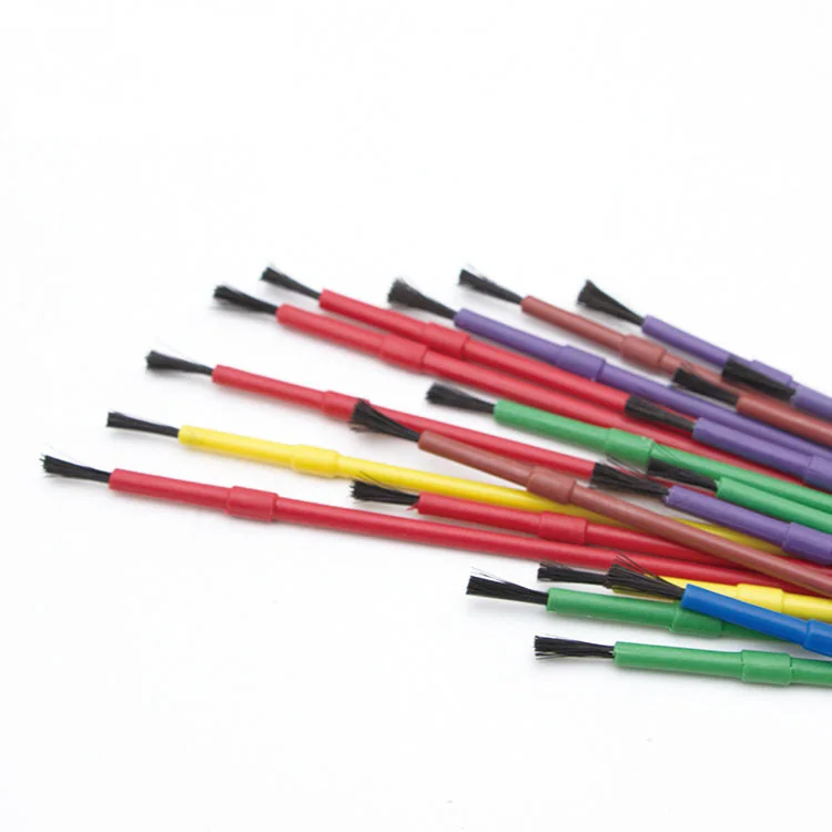 wholesale artist kids plastic oil painting brush set for beginner