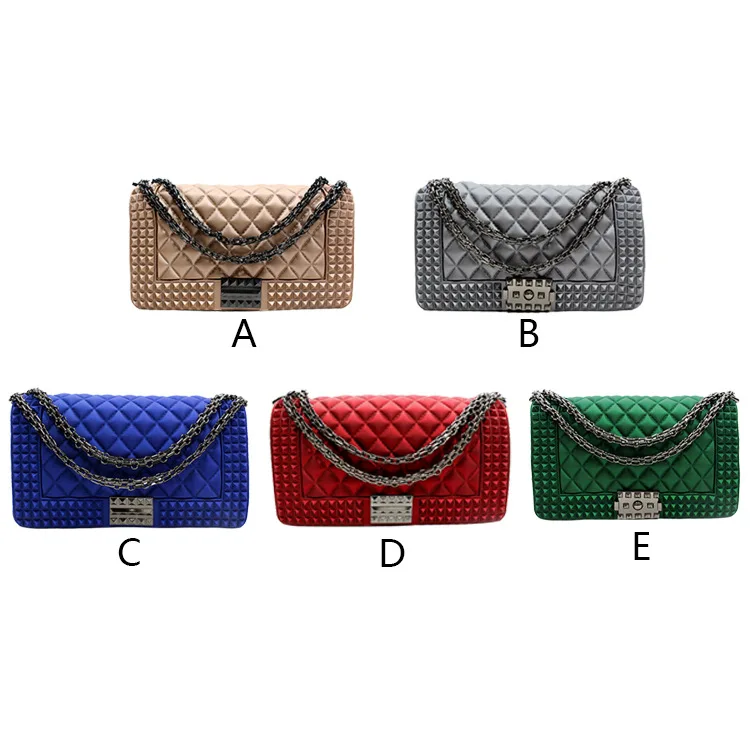 
2021 women hand bags fashion wholesale ladies shoulder jelly bags from China 