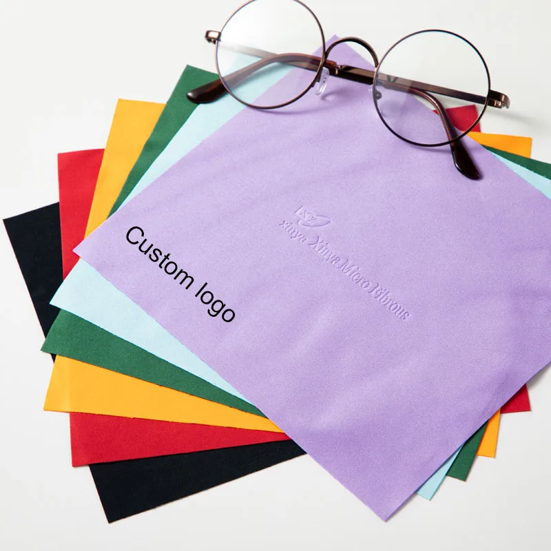 2024 Hot Sale  15*15CM Microfiber Suede luxury mmicrofiber lens cleaning cloth for eyeglasses lens