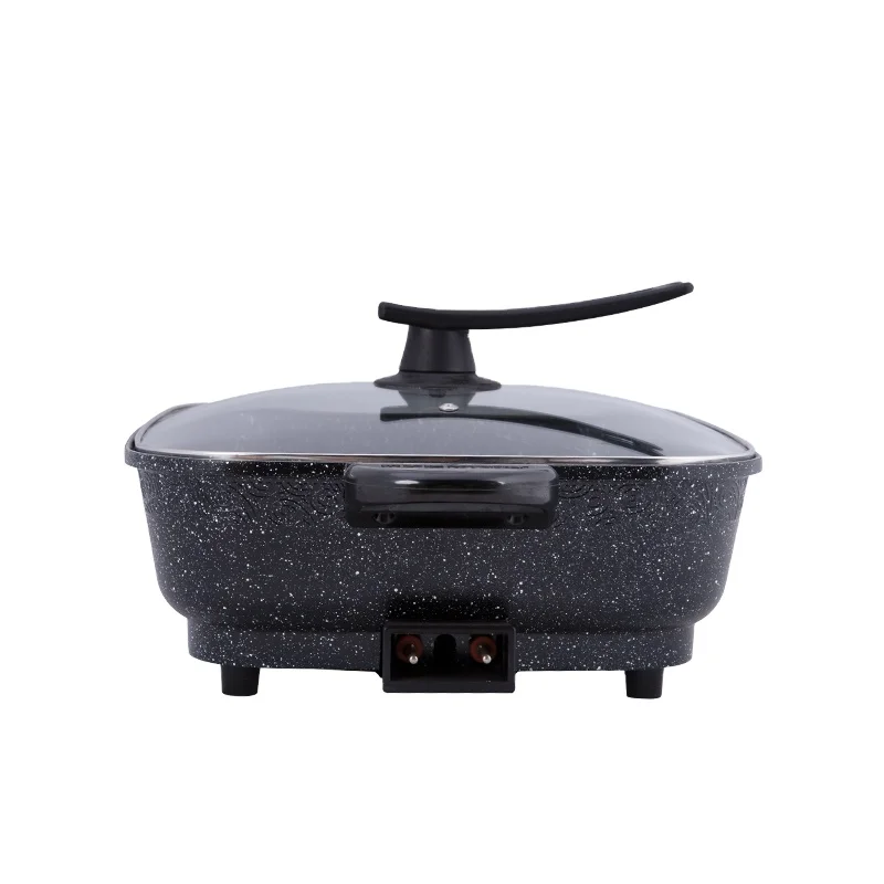 Best Seller Support Custom Multi-functional Electric Square Cooker Non-stick Cooking Pot Electric Hot Pot