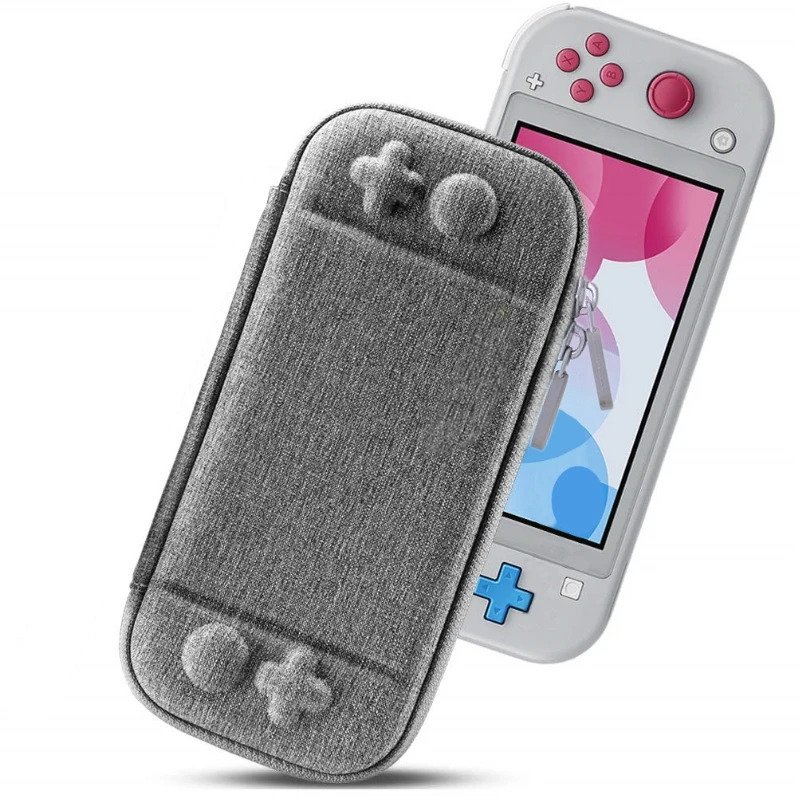 Тонкий защитный чехол Nintendo Switch Lite EVA для путешествий с 10 игровыми картриджами