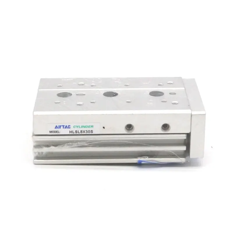 AirTAC cylinder HLSL6X10/HLSL6X20/30/50S series precision guide rail slide table cylinder