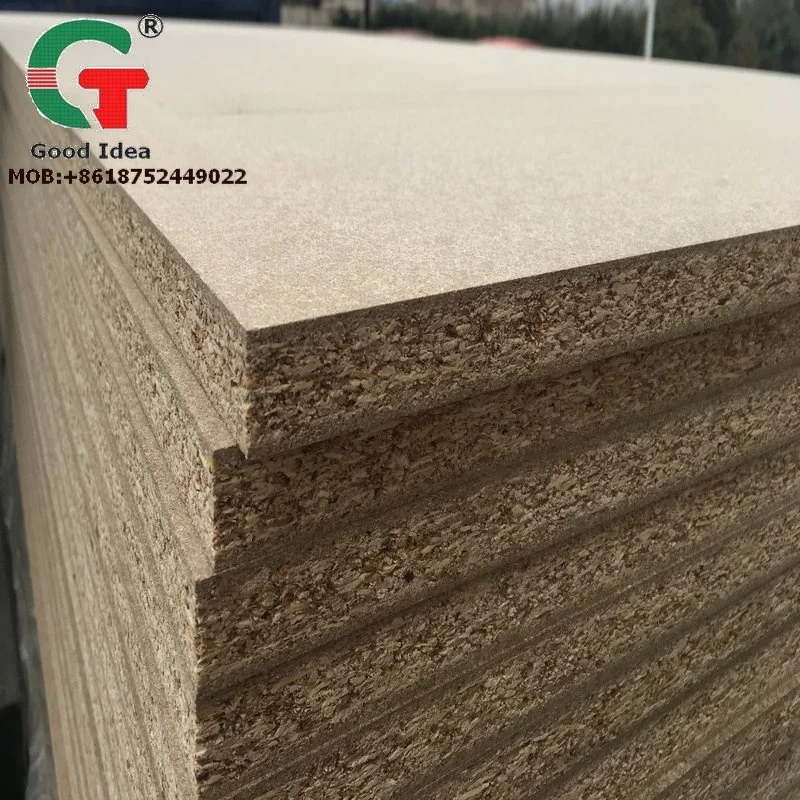 
HMR green color particle board melamine paper laminated chipboard 