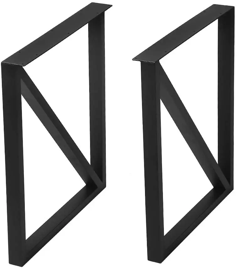 Sondoly Industry Wholesale Custom Modern Furniture Rectangle Square Metal Office Coffee Bar Dining Table Legs Bench Legs