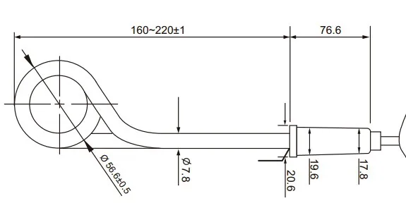 
SD-226 Portable immersion hot drinking coil rod water heater 