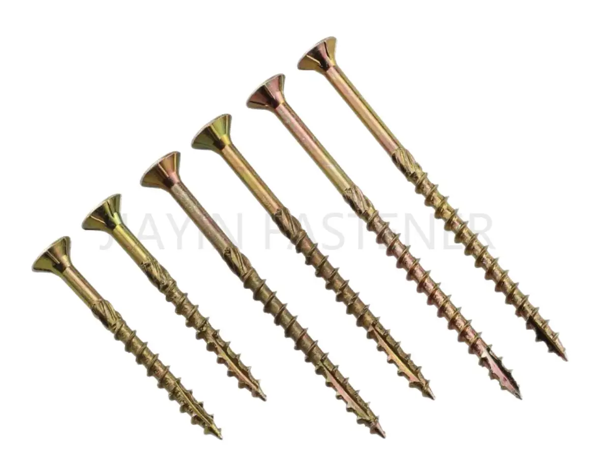 Torx  chipboard screw cutting tail knurled wood structure special crack resistant wood screw flat torx t20 t30 t40