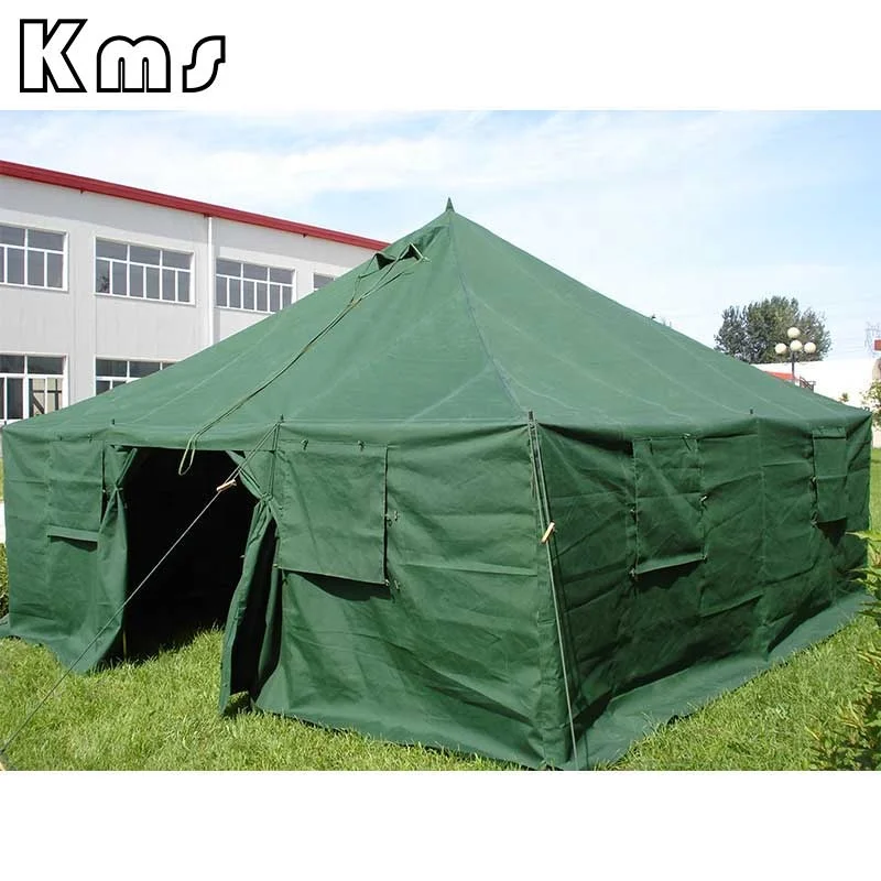 KMS Custom 10 Person Double Layers Metal Poles Large Beach Emergency Shelter Water-Proof Camping  Outdoor  Tent