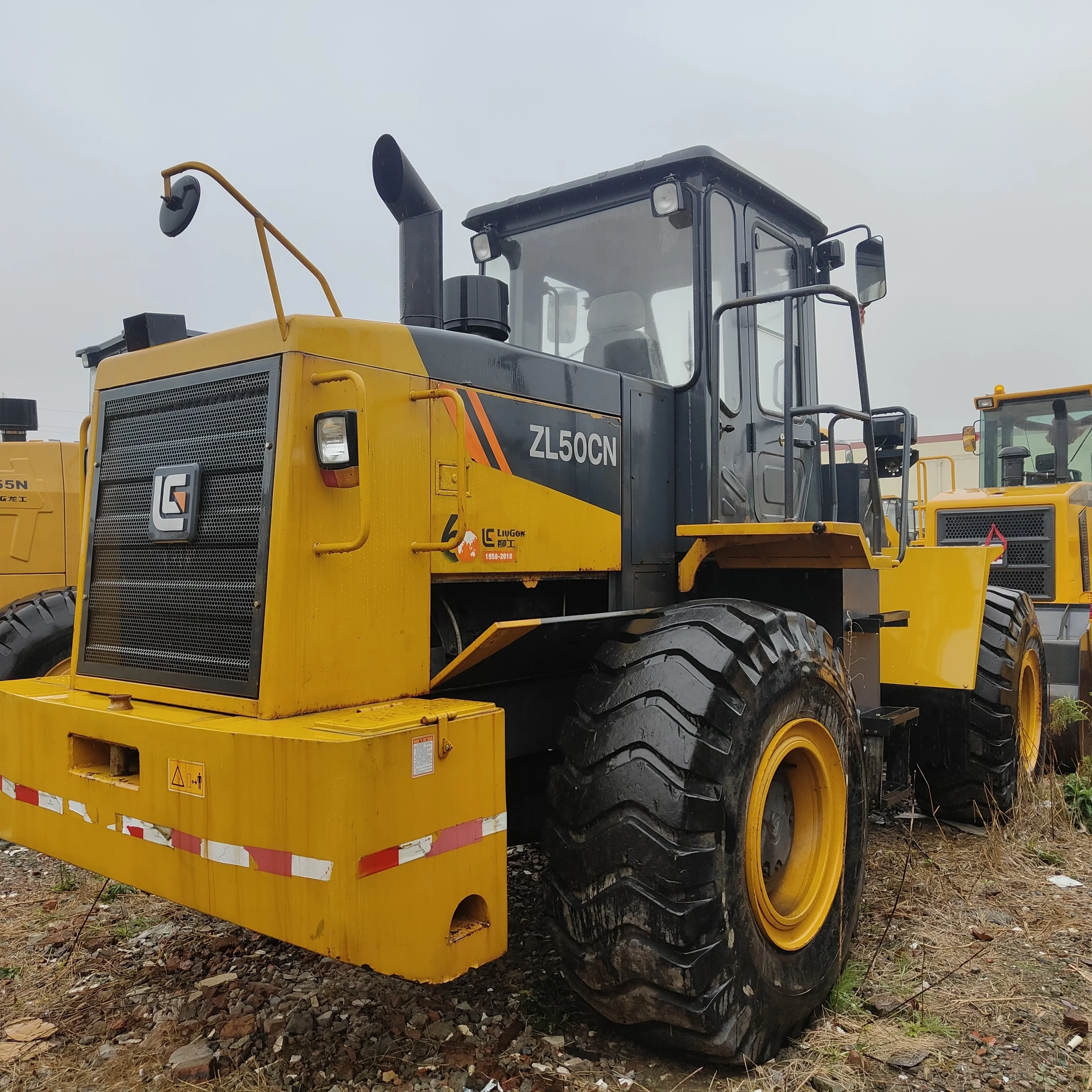 The used LiuGong ZL50CN loader is available for sale in China. The LiuGong 50 loader is equipped with a Weichai engine