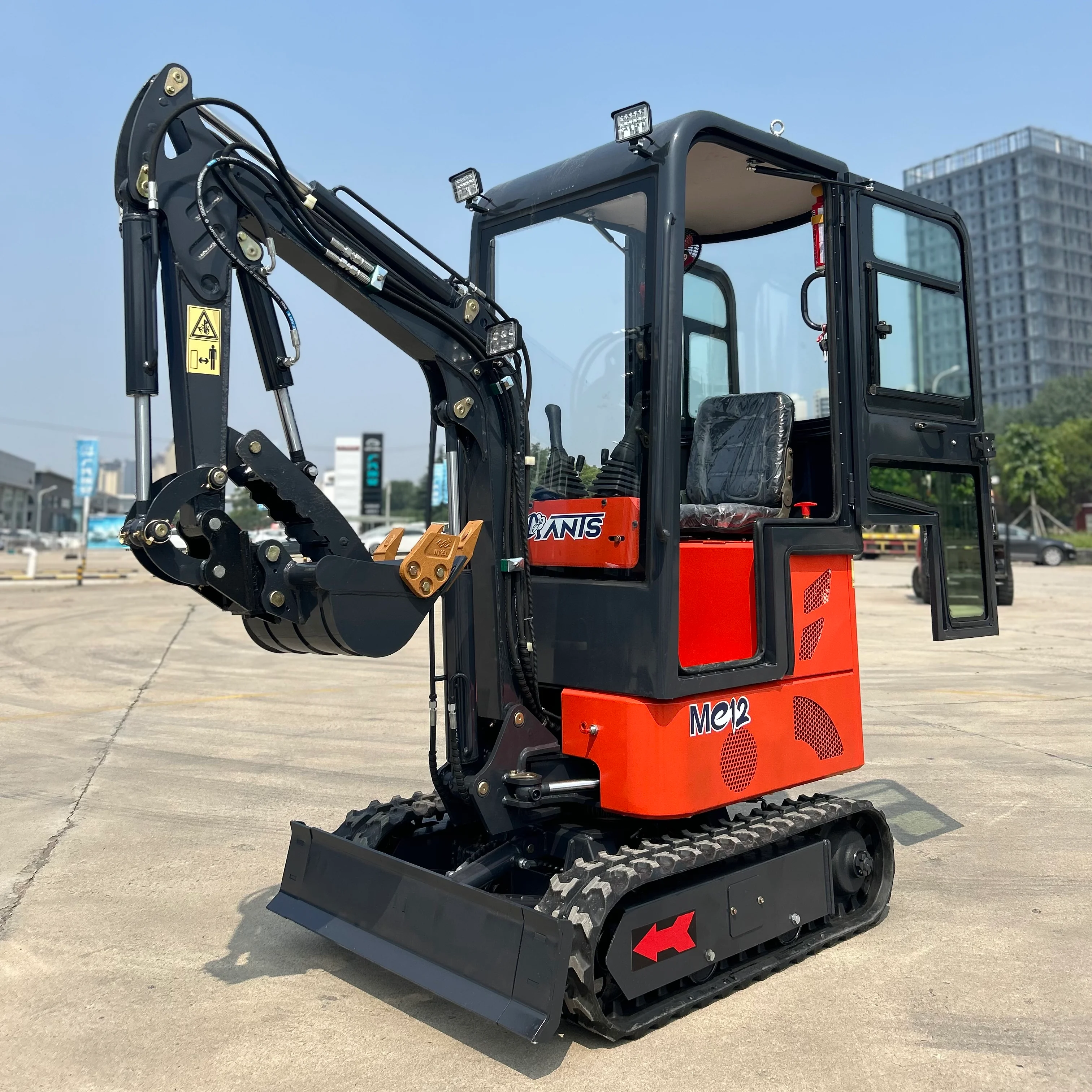 Mini hydraulic excavator mini Crawler 1.2 ton 1 ton mini excavator with CE and EPA