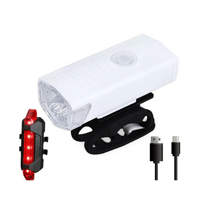 Waterproof High Lumen Bike Light Set Portable USB Rechargeable Bike Front Led Light Cycle Accessories Bike Light