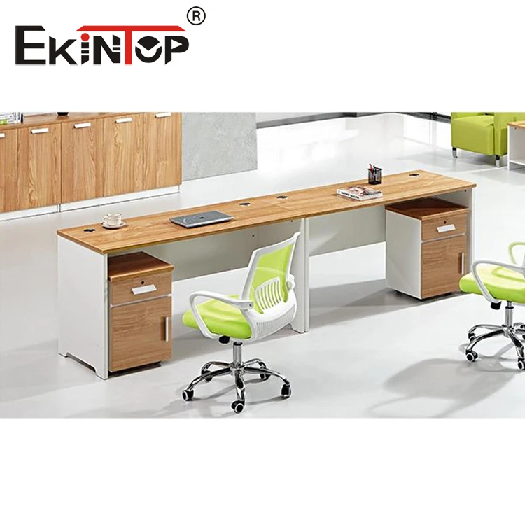 Ekintop  Factory manufacturer Wholesale modern modular panel used l shaped office cubicle workstation for 4 people