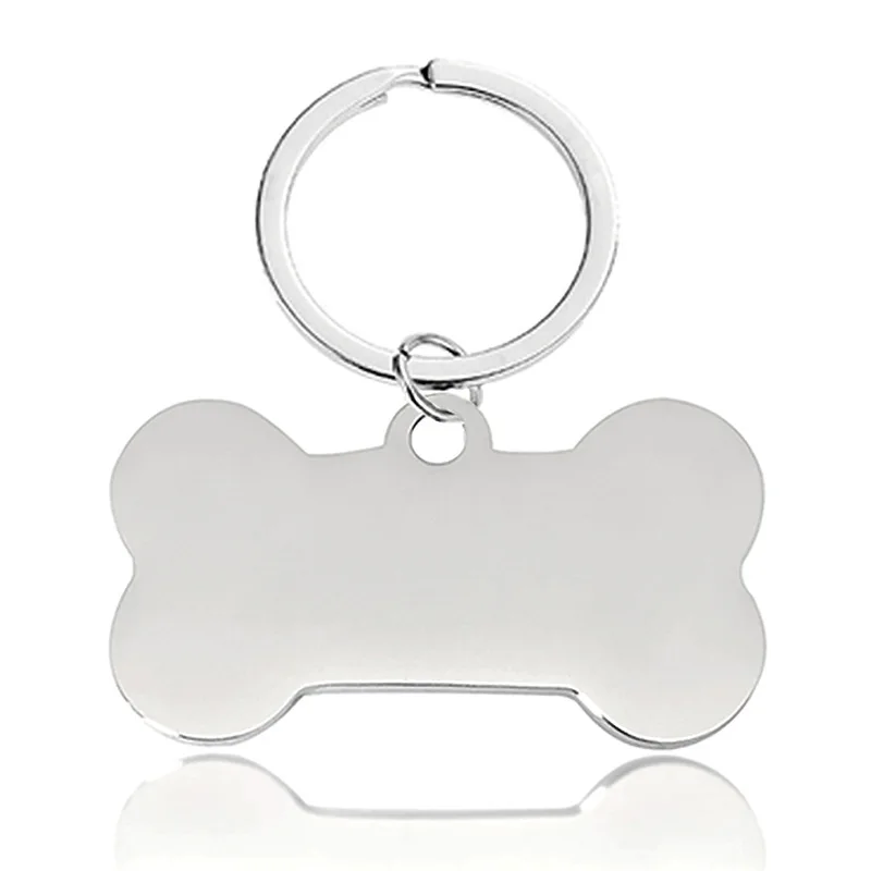 Key Chain Cross-Border Spot Blank Laser UV Printing Materials Festival Gift Lettering Metal Key Chains