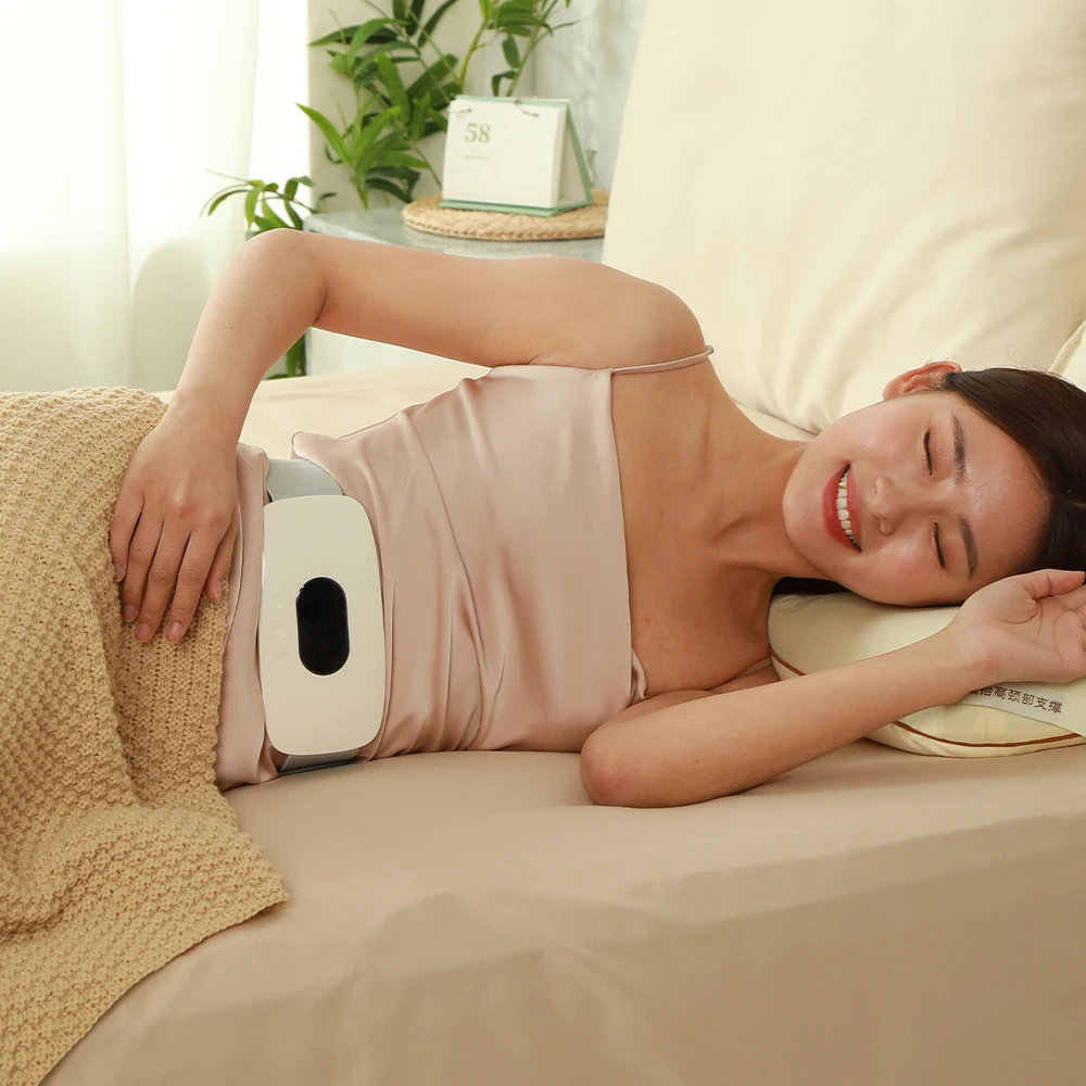 Trending Hot Products Heating Waist Massager Vibration Slimming Belt Air Pressure Belly Abdomen Relax Therapy Machine for Women