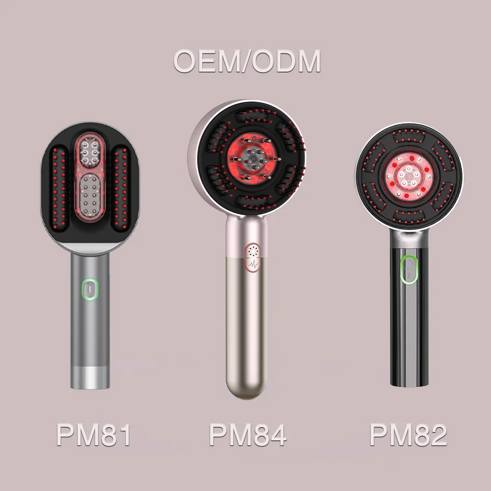 New Oil Applicator Hair Infrared Comb Red Light Comb for Hair Growth Comb