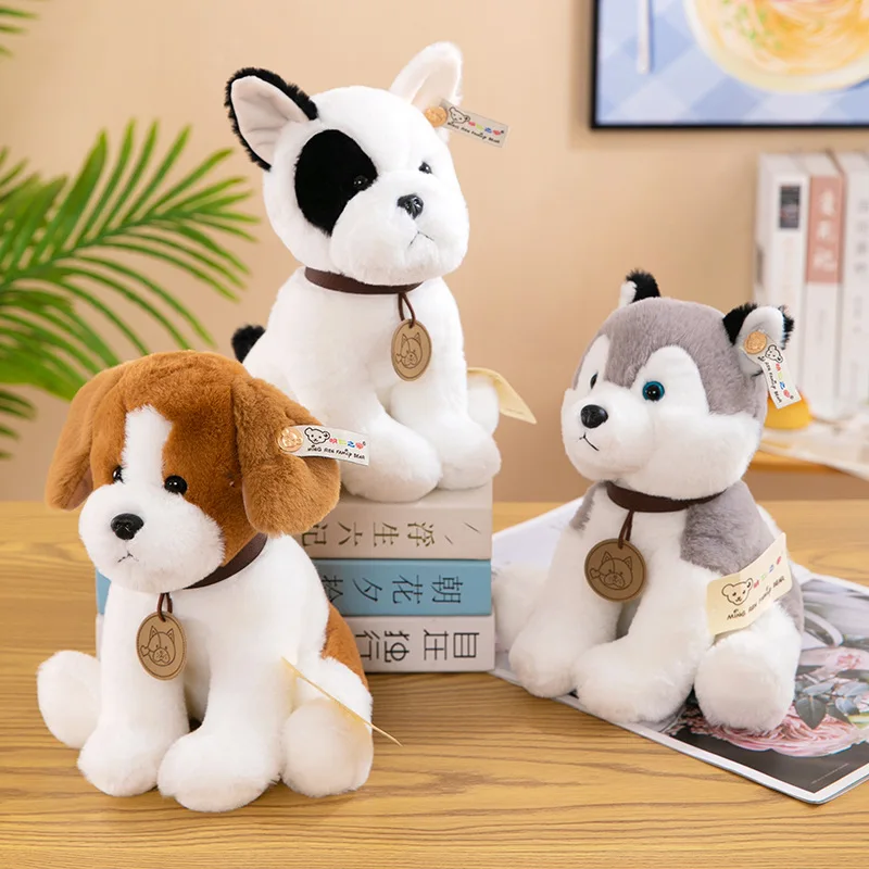 Игрушка AIFEI лидер продаж кукла Хаски из плюша милый щенок собака подарок на день рождения для детей