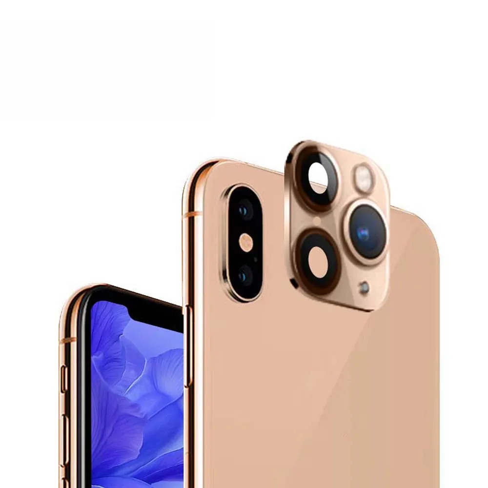  Вторая Замена объектива камеры для iphone x xs max на 11 pro наклейка объектив