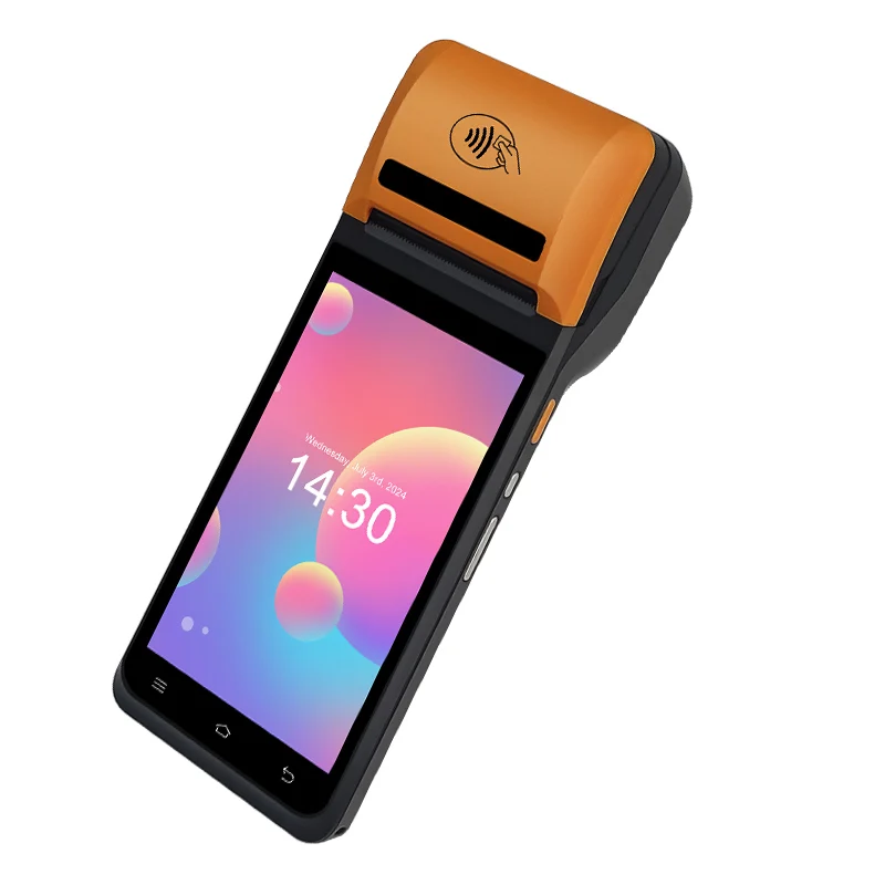 Лидер продаж 5 дюймов Pos Android GPS-сервис OEM дизайн цветной NFC Wi-Fi портативный POS-терминал