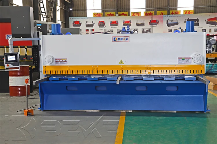 QC12K 6x3200 sheet metal cutting machine CNC hydraulic plate guillotine shearing machine