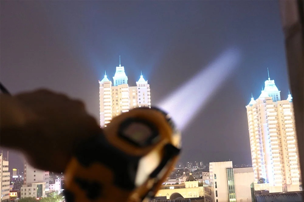 10W Rechargeable Marine Searchlight Waterproof LED Handheld Spotlight with USB Power Charger