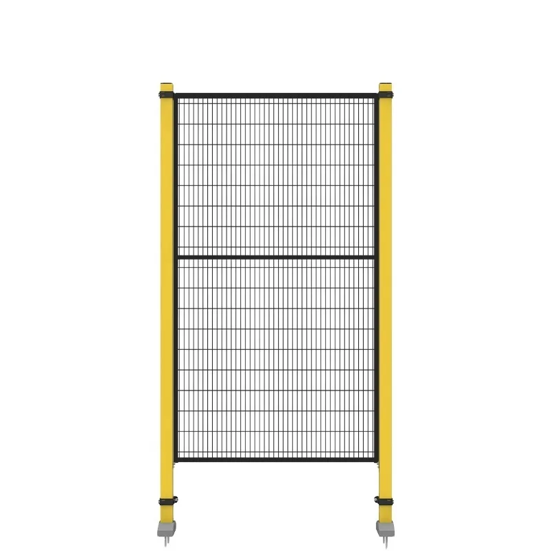 Workshop Production Line Fencing Safety Guarding Metal Post Fence Iron Wire Mesh