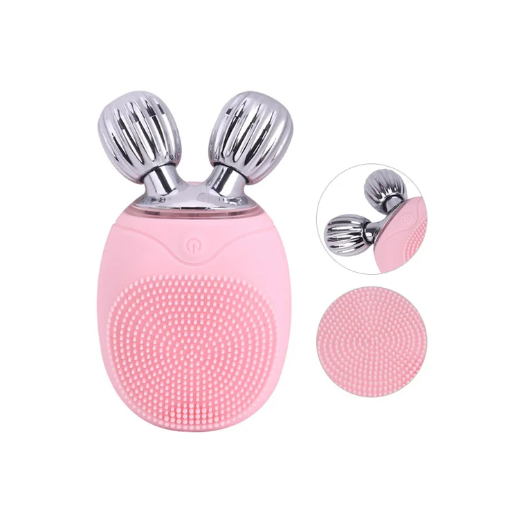 Best Selling Silicone Facial Cleanser Brush Portable Face Cleaning Massage Washing Tools Facial Cleaning Brush