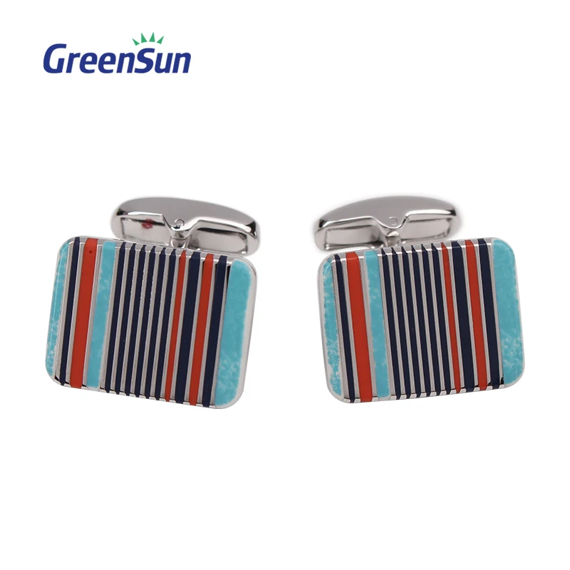 Fashion Custom Gorgeous Shell Inlaid Cufflink For Men