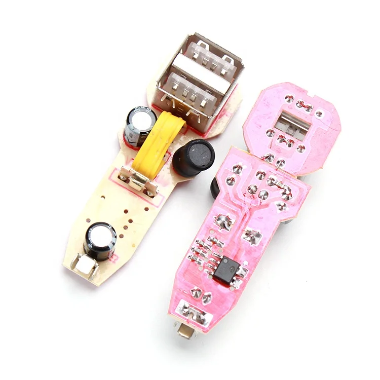 Made in China Car charger charging pcba 2A quick charging pcb electronic circuit board PCB with IC
