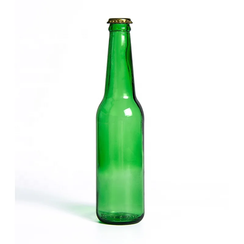Wholesale 250ml 500ml 330ml beer bottle brown glass bottle 640ml green beer bottle