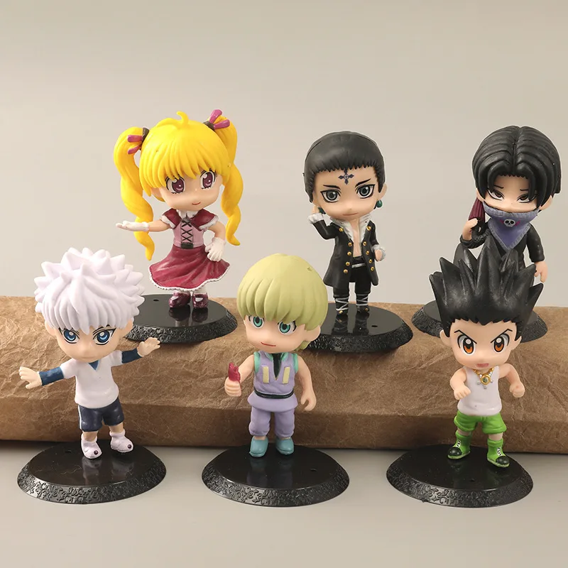 High Quality New Anime HUNTER X HUNTER Pvc Action Figures Set Model Toy