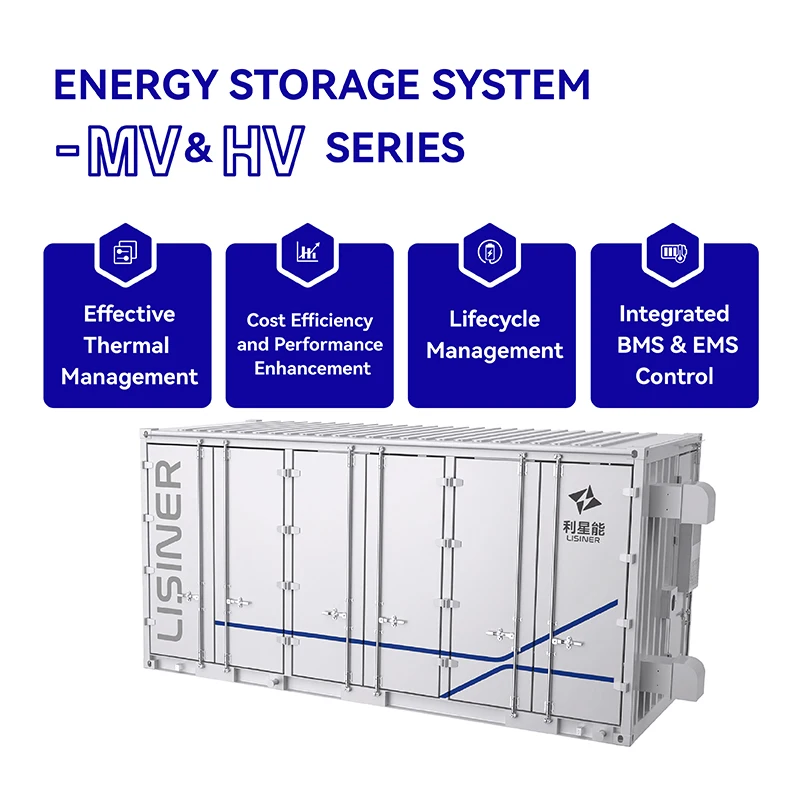 BESS LiFePO4 Industrial Commercial Energy Storage Container On/Off-Grid Connection 3MWh 4MWh 5MWh Capacity Liquid Commercial