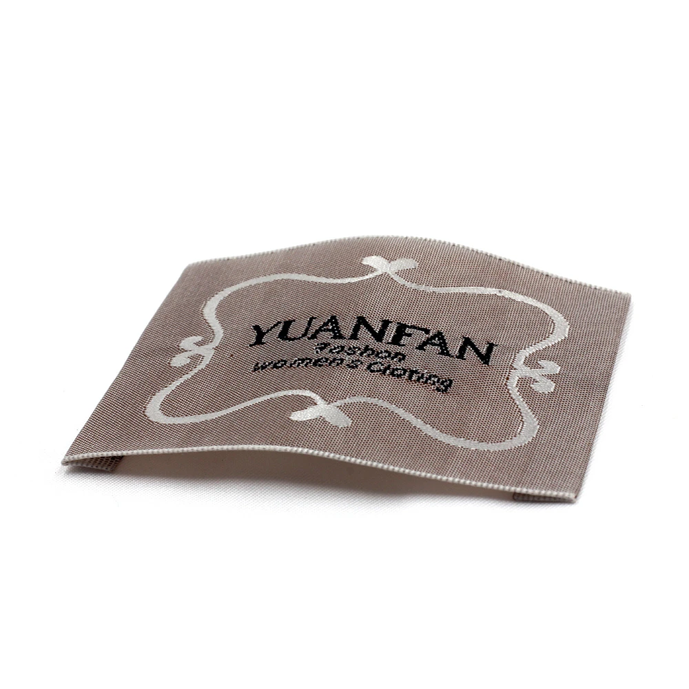 Factory Size Labels Black White Cotton Tags Woven Labels Fabric Garment Sewing Accessories Clothing Polyester for Baby 1000pcs