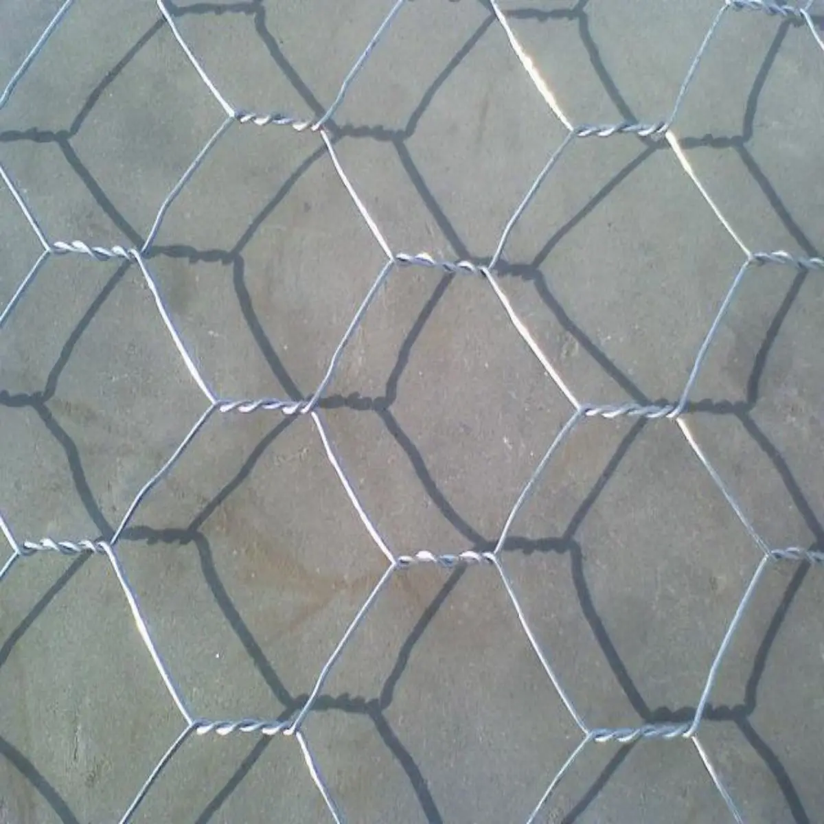 2.7mm - 3.05mm Galvanized Gabion Basket Gabion Box Mesh Anti-Rusty