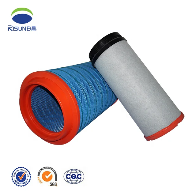 YK2841U1-F Paper PU media the Tractor Truck  air Filter Replacement