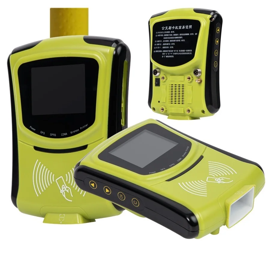 Validateur Bus Felica Reader Qr Code Scanner Ticket Validator Offline Pos Machine With Metal Pos Display