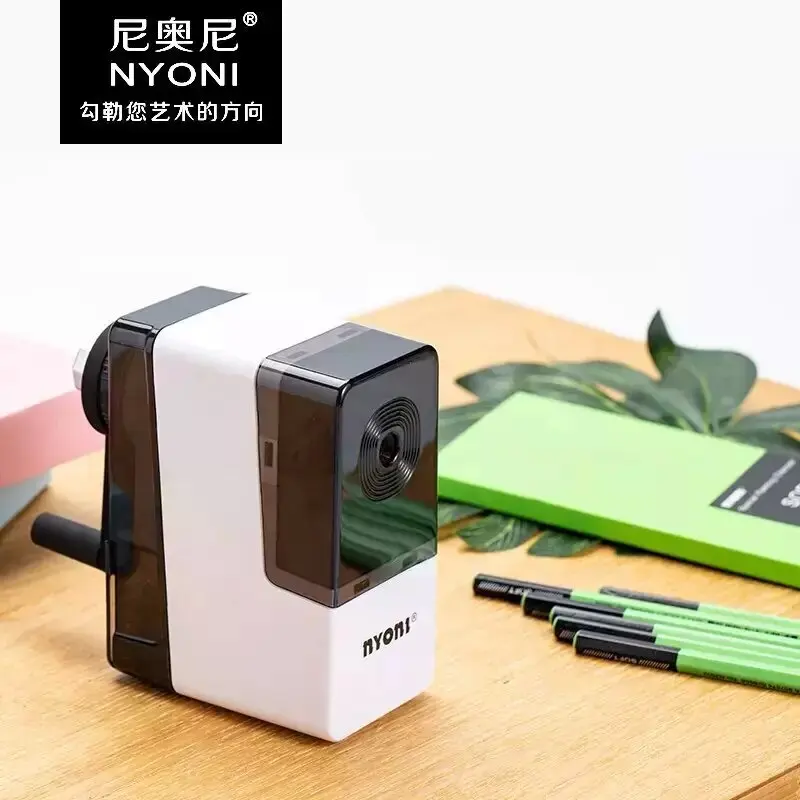 Профессиональная точилка для карандашей для скетчей, спираль, автоматическая точилка для художественных работ, точилка для карандашей с большим отверстием