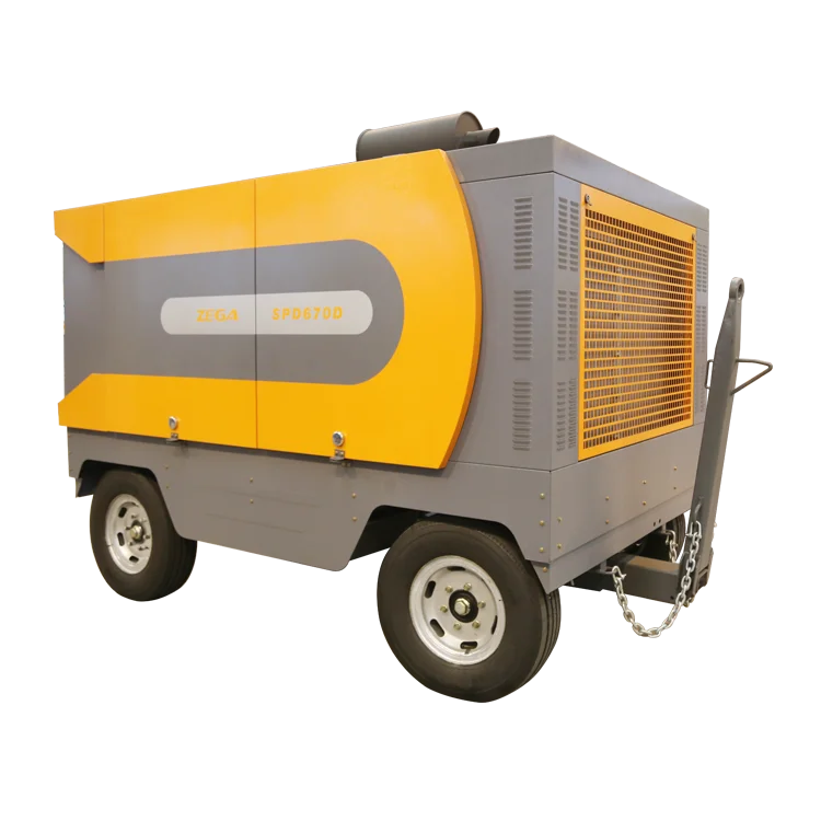 APCOM Heavy Duty Aircompressors 1130 cfm Screw & Portable Diesel Engine Driven OR Electric 1130cfm Oil Free 185kw Air Compressor