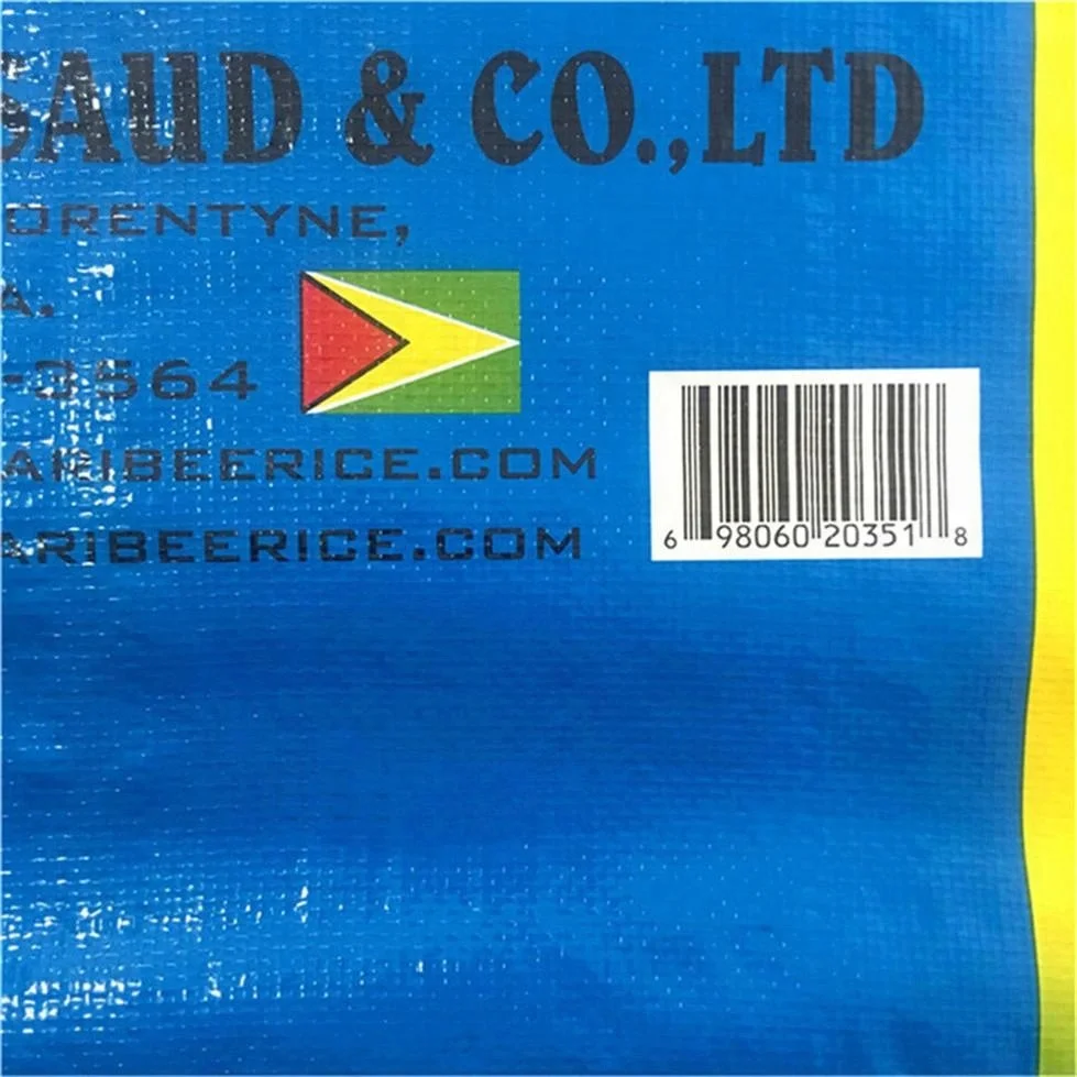 2024 New Hot Sale Bopp Laminated pp Woven Bag Plastic Packaging 25kg Rice Bags Factory Direct